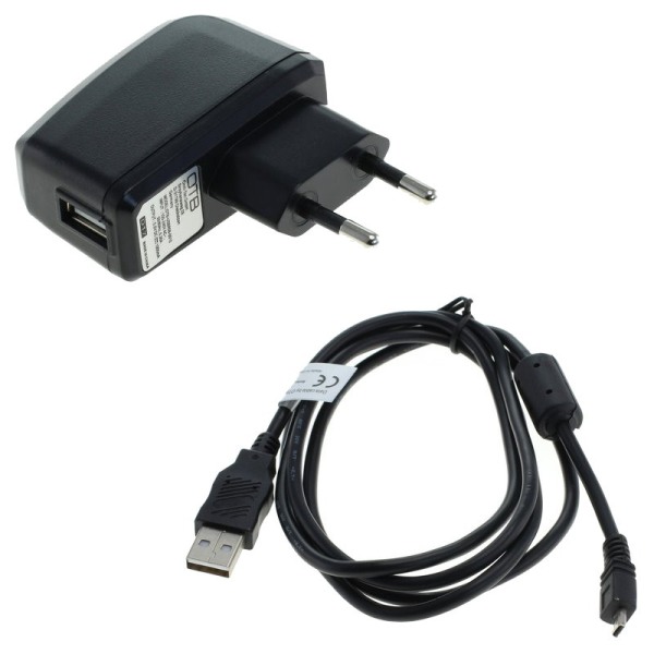 Adaptador AC + cabo de dados p. Ricoh WG-4 GPS