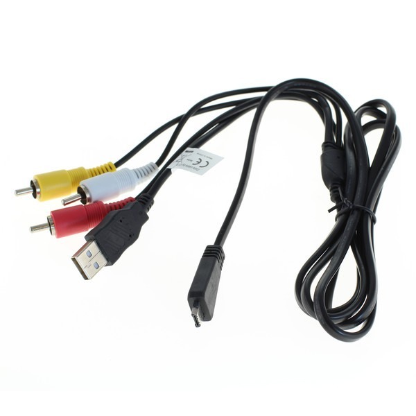 Cabo de dados USB Video VMC-MD3 para Sony DSC-WX5